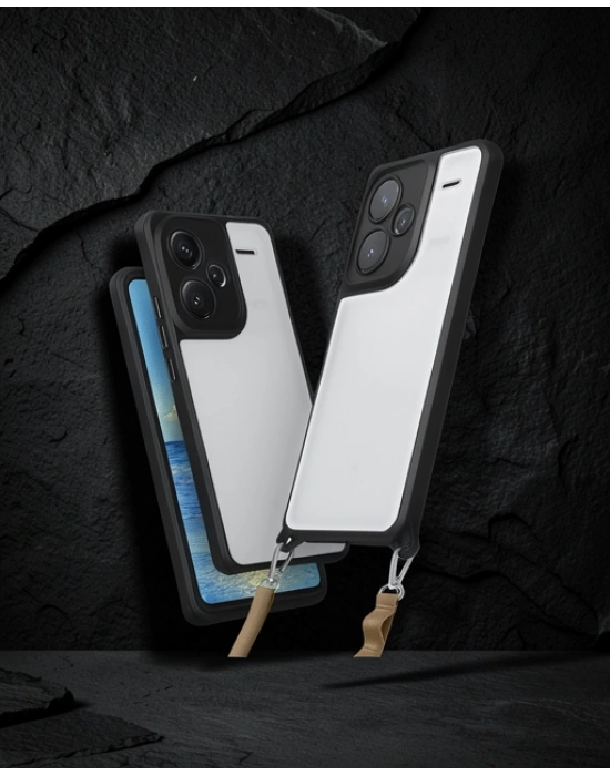 Xiaomi Redmi Note 13 Pro Plus Kılıf Penta Silikon Kılıf - Siyah