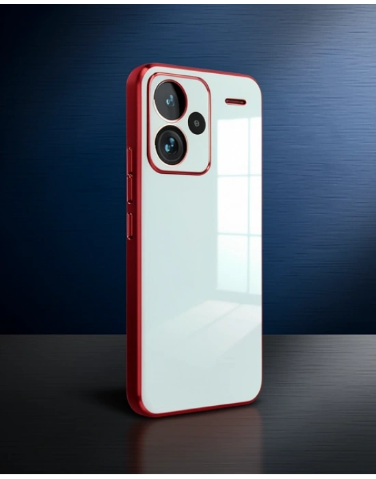 Xiaomi Redmi Note 13 Pro Plus Kılıf Volet Silikon - Açık Yeşil