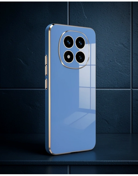 Xiaomi Redmi Note 14 Pro 4g Kılıf Volet Silikon - Mavi
