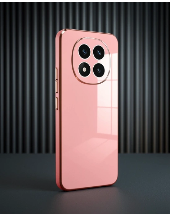 Xiaomi Redmi Note 14 Pro 4g Kılıf Volet Silikon - Pembe