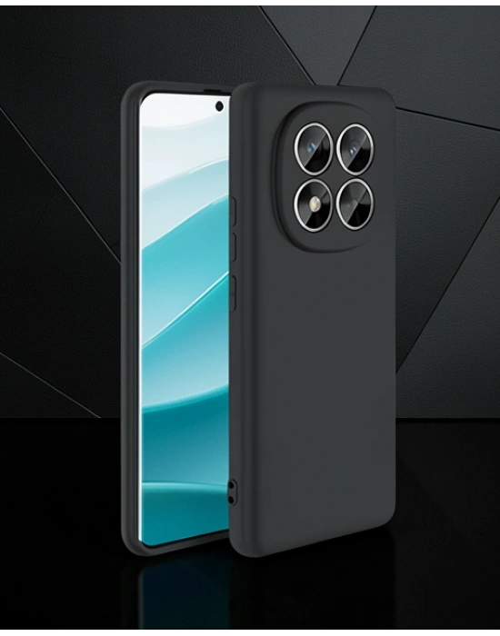 Xiaomi Redmi Note 14 Pro 5g Kılıf First Silikon - Siyah