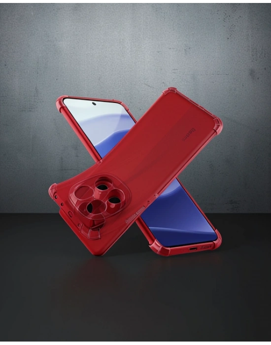 Xiaomi Redmi Note 14 Pro 5g Kılıf Lüx Şeffaf Silikon