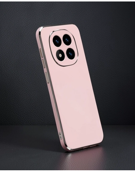 Xiaomi Redmi Note 14 Pro 5g Kılıf Volet Silikon - Pembe