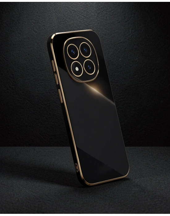 Xiaomi Redmi Note 14 Pro 5g Kılıf Volet Silikon - Siyah