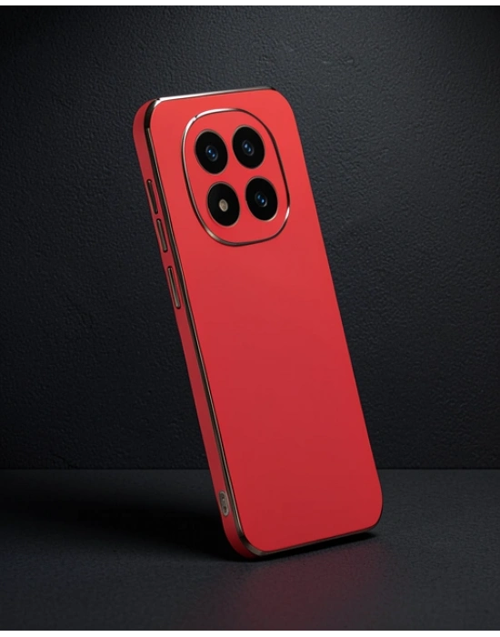 Xiaomi Redmi Note 14 Pro Plus Kılıf Volet Silikon - Pembe