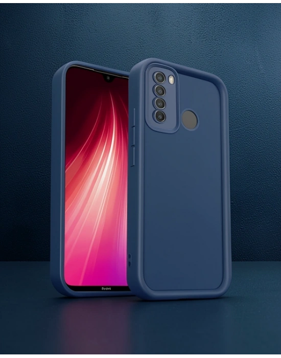 Xiaomi Redmi Note 8 Kılıf Viera Silikon - Lacivert