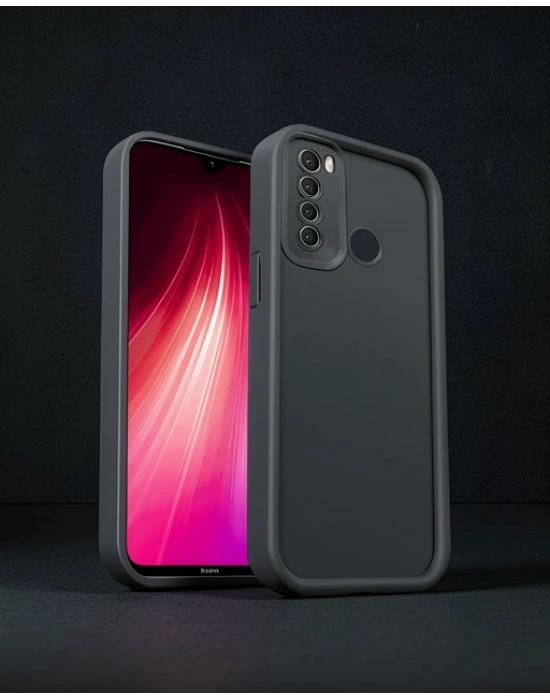 Xiaomi Redmi Note 8 Kılıf Viera Silikon - Siyah