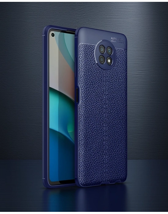 Xiaomi Redmi Note 9 5g Kılıf Auto Focus Kapak - Lacivert