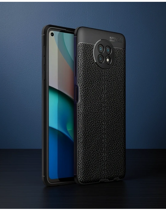 Xiaomi Redmi Note 9 5g Kılıf Auto Focus Kapak - Siyah