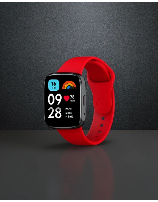 Xiaomi Redmi Watch 3 Active Klasik Kordon - Beyaz