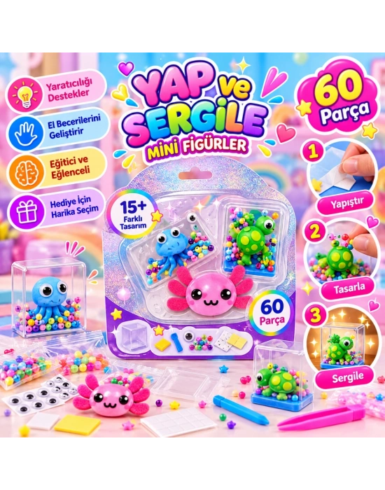 Yap ve Sergile Mini Figürler