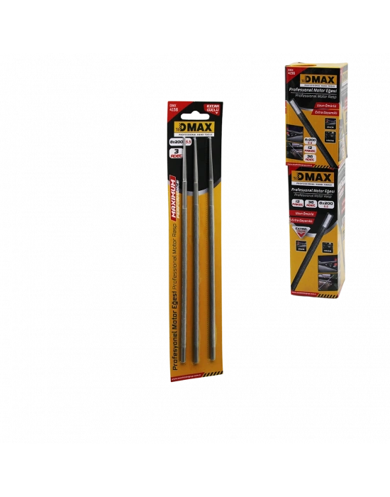 Yuvarlak Eğe Seti (7/32 - 5.5 mm) Motor Eğesi