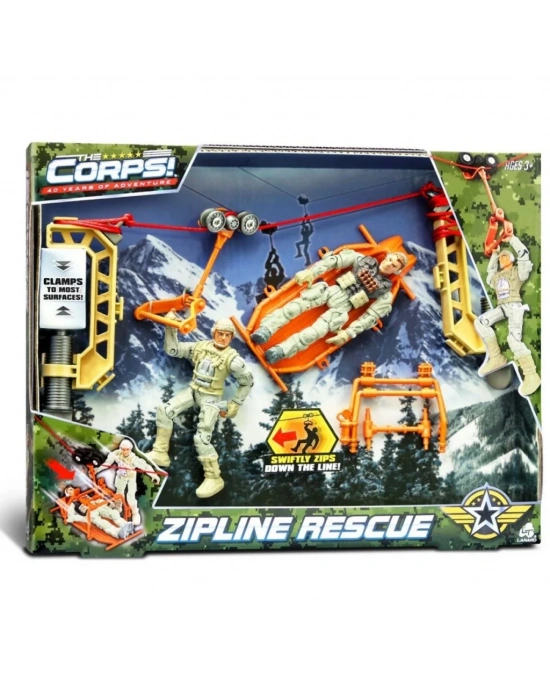 Zipline Rescue Asker Oyun Seti