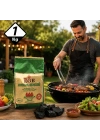 1 kg Mangal Kömürü - Çıra Hediyeli - Meşe Kömürü