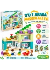10470 3ü1 arada Figürlü Modern Aile Evi 166 parça +2 yaş