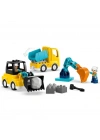 10475 Duplo 3ü1 arada İnşaat Araçları 22 parça +2 yaş