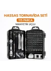 115 Parça Manyetik Uçlu Hassas Tornavida Seti