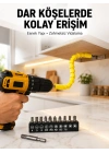 12’li Akrobat Bits Vidalama Seti Esnek Uç Çok Yönlü Kullanım Yeni Nesil