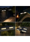 2li Mandallı LED Solar Lamba - 36 LED - Hareket Sensörlü - 3 Modlu