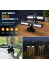 2li Mandallı LED Solar Lamba - 36 LED - Hareket Sensörlü - 3 Modlu
