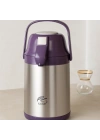 2.5L 304 Çelik Pompalı Termos Musluklu