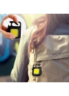 30 Ledli  Mıknatıslı Mini Anahtarlık Flash Kamp Lambası