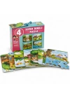 3222 Çiftlik Süper Renkli Puzzle 4LÜ