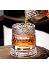 360 Derece Dönen Bardak - 280 ml - Kristal Cam