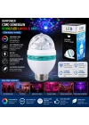 3W Dönebilen Renkli LED Disko Lamba (170-265V)