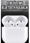4.Nesil Kaliteli TWS Android ve İOS Uyumlu Mikrofonlu Kulaklık