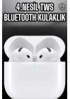 4.Nesil Kaliteli TWS Android ve İOS Uyumlu Mikrofonlu Kulaklık