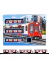 5117 Tren Set Marmaray 17PRÇ.B/O Ses/ışık