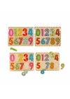 5215 -Wooden Puzzle Numbers 10 Parça