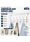 6 Kollu Krom Kapı Arkası Askı