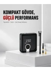 6000mAh Bataryalı Type-C Şarjlı Diyafram Tip Kompresör LED Işıklı