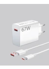 67 Watt Type C Turbo Şarj Seti