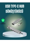 USB‑C Çoklu Bağlantı Merkezi – 5 Gbps, 100‑240 V, Sağlam Eloksal Tasarım