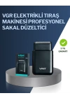 5 W Güçlü USB Şarjlı Sakal Şekillendirici – İki Başlıklı, Su Geçirmez Tasarım