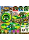 8043 Dino Tracks Yol Set 56 Parça Dinazor Oyuncağı