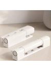 95 mm PVC Kapı Düz Menteşe (Beyaz/Metal)