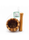 Ahşap Bambu Havan (Sarımsak Dövecek) 8 cm
