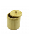 Ahşap Bambu Kapaklı Şekerlik Ø11.3 cm
