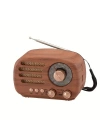 Ahşap Retro Radyo