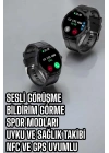 Akıllı Saat Sesli Görüşme Bluetooth Bağlantılı 3 Kordonlu