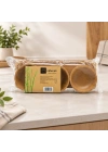 Altlıklı Bambu Mini Sunumluk