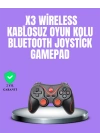 Android Uyumlu Gamepad X3 Game Stick Oyun Kolu Bluetooth Bağlantılı