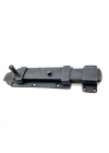 Antika Tarz Dekoratif Pirinç Yassı Kapı Sürgüsü - 55x215 mm, Oksit