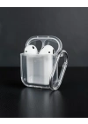 Apple Airpods 2 (2.nesil) Hang Kılıf - Şeffaf