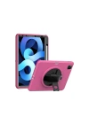 Apple iPad Pro 11 (2018) Kılıf Hand Strap Tablet Kılıfı - Pembe