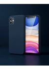 Apple İphone 11 Kılıf First Silikon - Lacivert